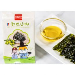 Хрустящие морские снэки со вкусом оливкового масла и с кальцием