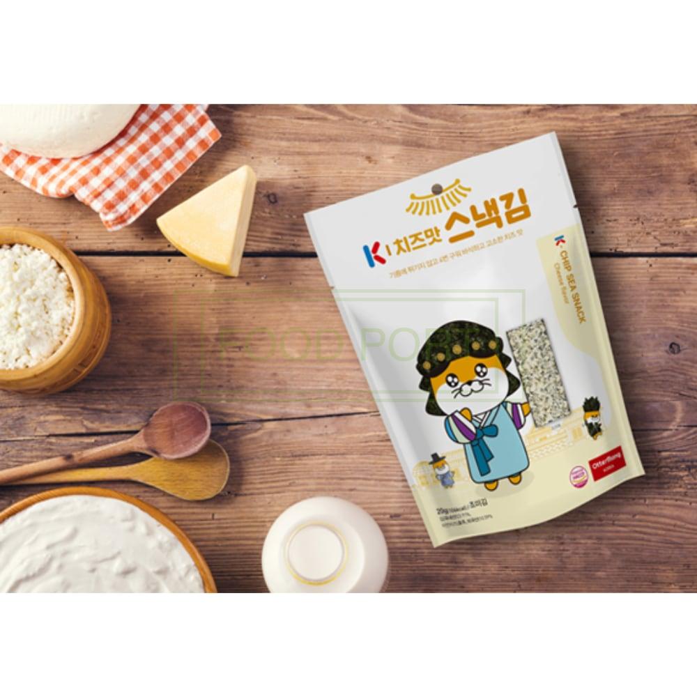 Морские снэки K-чипсы с сырным вкусом Морские снэки K-чипсы с сырным вкусом