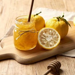 Порошок чая с мёдом и юдзу